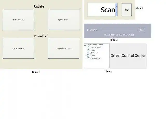 Download web tool or web app Driver Control Center