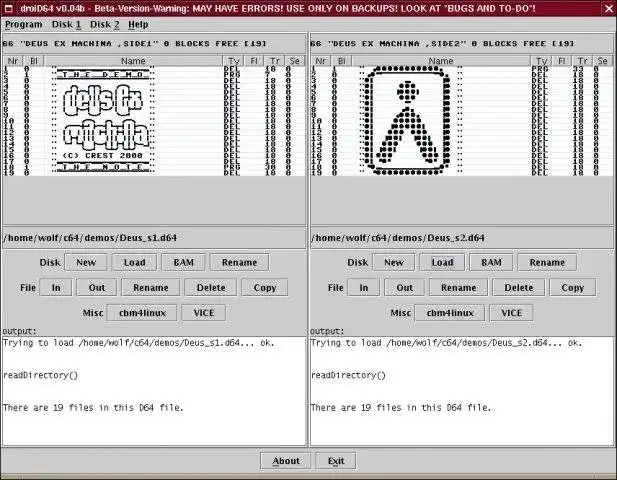 Descargue la herramienta web o la aplicación web droiD64