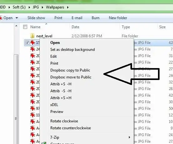 Mag-download ng web tool o web app na Dropbox Plugin para sa Windows