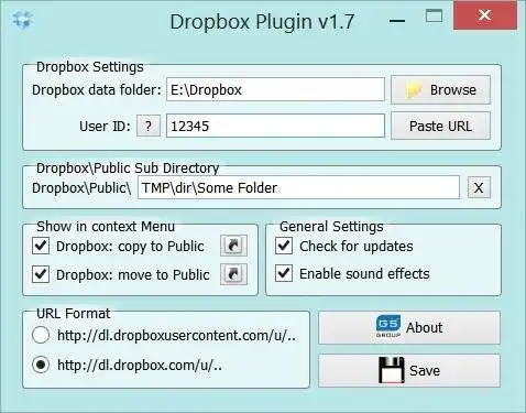Download web tool or web app Dropbox Plugin for Windows