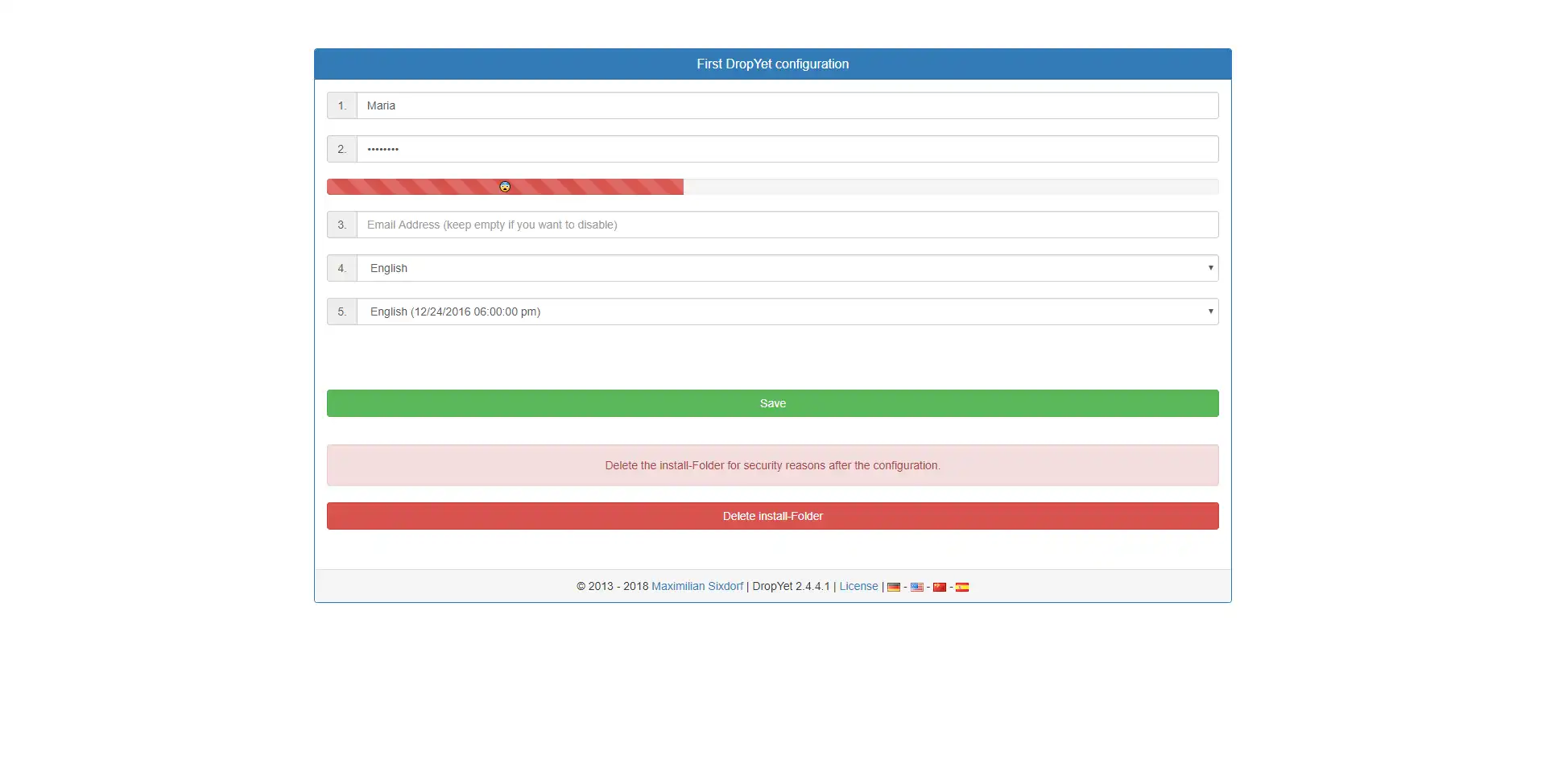 Unduh alat web atau aplikasi web DropYet