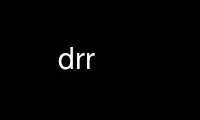 Run drr in OnWorks free hosting provider over Ubuntu Online, Fedora Online, Windows online emulator or MAC OS online emulator