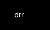 Patakbuhin ang drr sa OnWorks na libreng hosting provider sa Ubuntu Online, Fedora Online, Windows online emulator o MAC OS online emulator