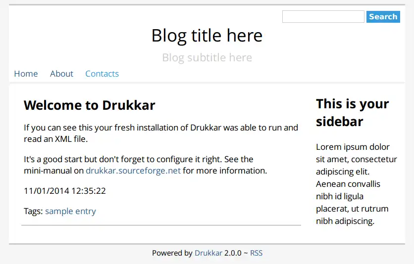 Download web tool or web app Drukkar