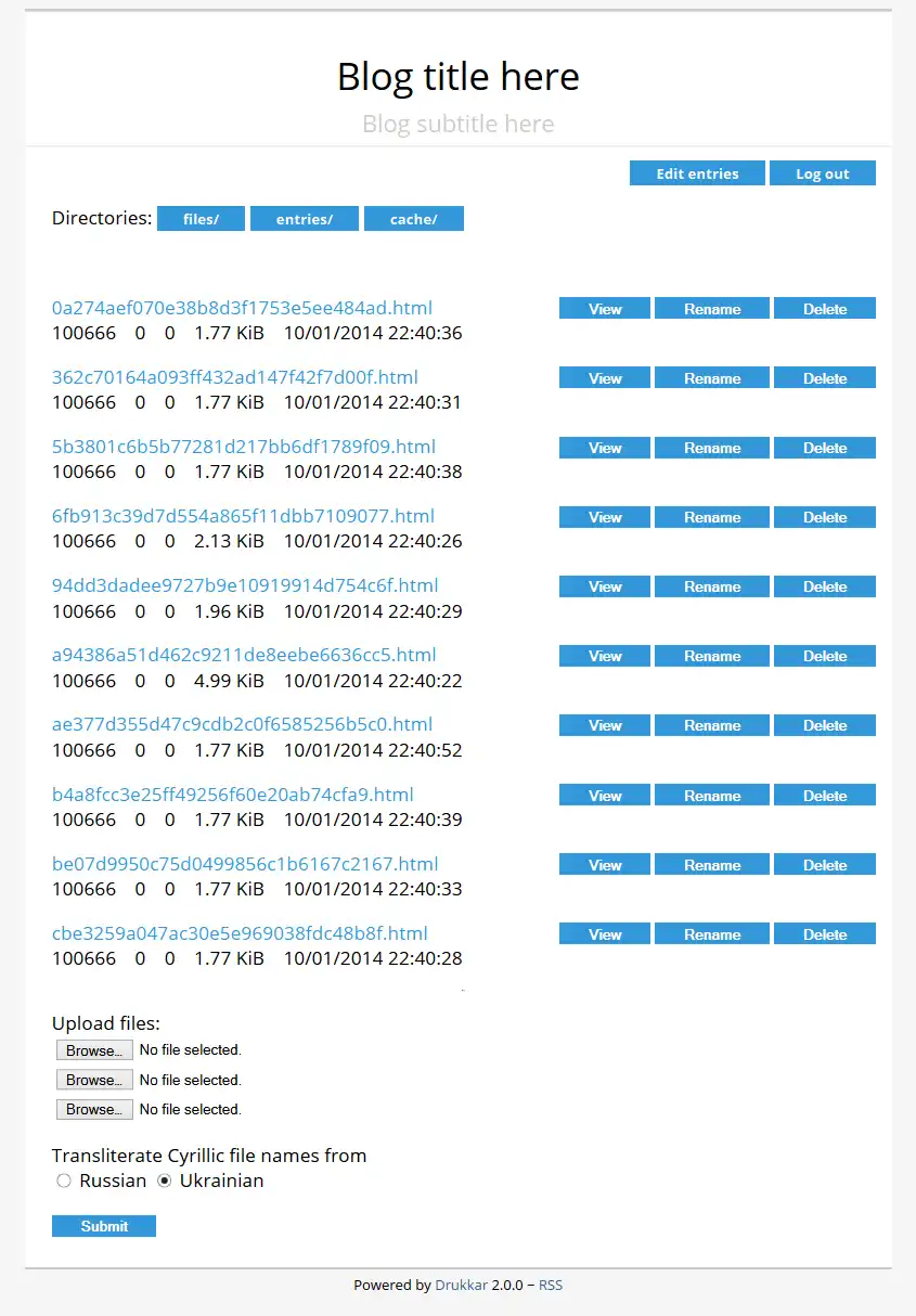 Muat turun alat web atau aplikasi web Drukkar