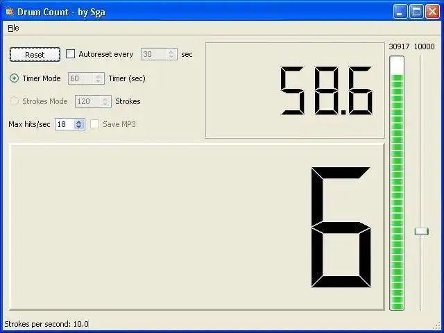 Unduh alat web atau aplikasi web Drum Count