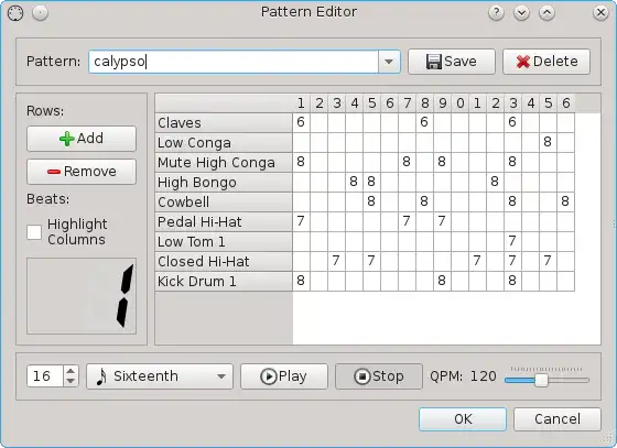 Unduh alat web atau aplikasi web Drumstick Metronom