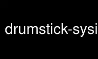 Run drumstick-sysinfo in OnWorks free hosting provider over Ubuntu Online, Fedora Online, Windows online emulator or MAC OS online emulator
