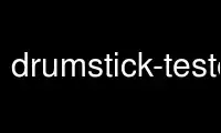 Run drumstick-testevents in OnWorks free hosting provider over Ubuntu Online, Fedora Online, Windows online emulator or MAC OS online emulator