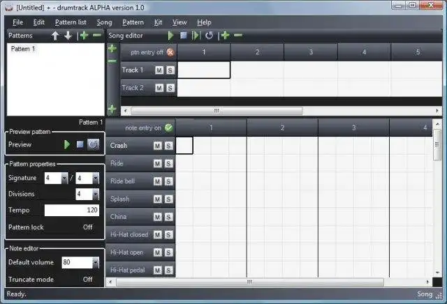 Download web tool or web app DrumTrack