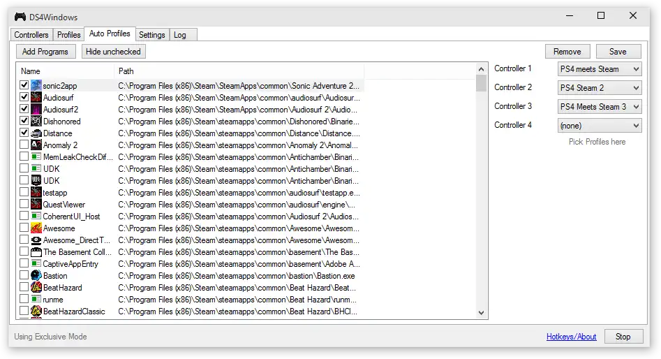 Laden Sie das Web-Tool oder die Web-App DS4Windows herunter