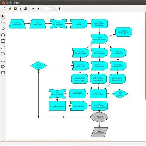 Unduh alat web atau aplikasi web dsam untuk dijalankan di Linux online