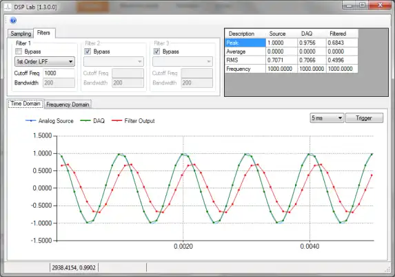 Download web tool or web app DSP Lab