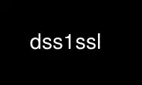 Запустіть dss1ssl у постачальника безкоштовного хостингу OnWorks через Ubuntu Online, Fedora Online, онлайн-емулятор Windows або онлайн-емулятор MAC OS