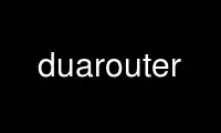 Run duarouter in OnWorks free hosting provider over Ubuntu Online, Fedora Online, Windows online emulator or MAC OS online emulator