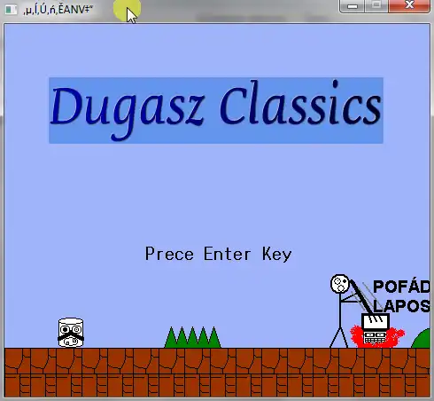 Download web tool or web app DUGASZ - THE GAME to run in Windows online over Linux online