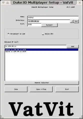 Download web tool or web app Duke3D Multiplayer Setup to run in Linux online