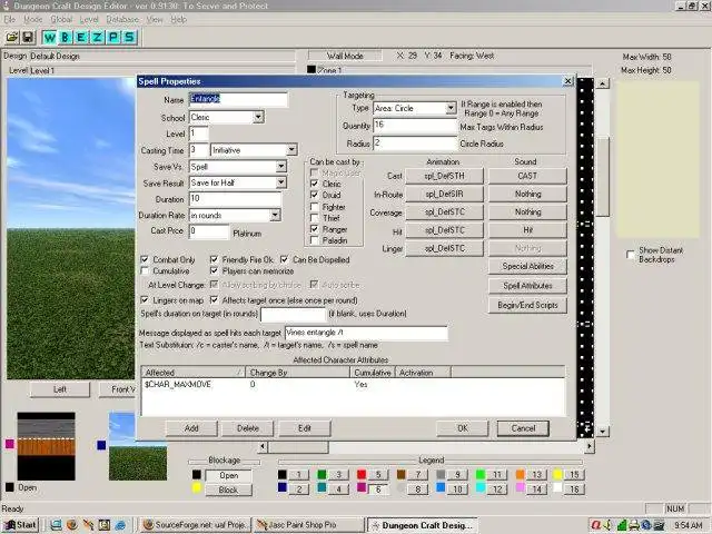 Pobierz narzędzie internetowe lub aplikację internetową Dungeon Craft, aby działać w systemie Windows online za pośrednictwem systemu Linux online