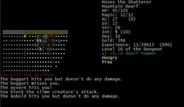 Download web tool or web app Dungeon Crawl Reference to run in Linux online