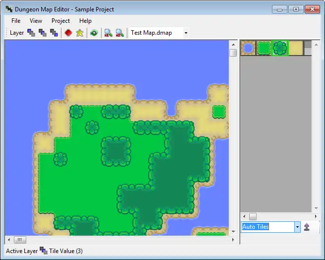 Download web tool or web app Dungeon Map Editor to run in Windows online over Linux online