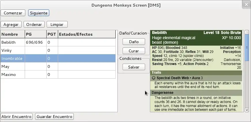 Download web tool or web app Dungeon Monkey Screen to run in Linux online