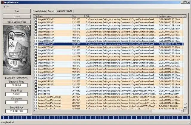 Download web tool or web app DupEliminator