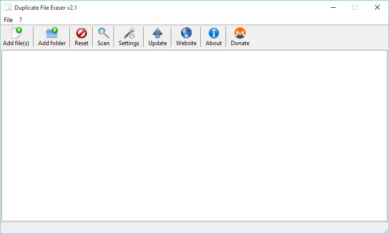 Download web tool or web app Duplicate-File-Eraser
