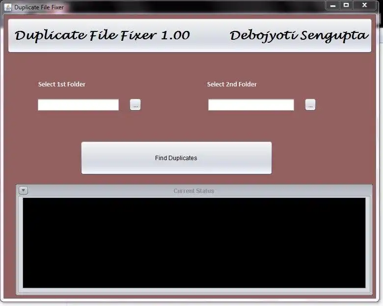 Download web tool or web app Duplicate File Fixer 1.00g