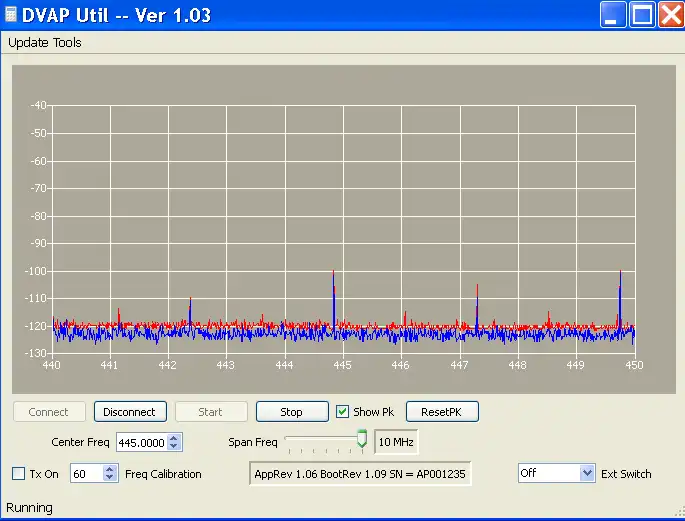 Download web tool or web app DvapUtil