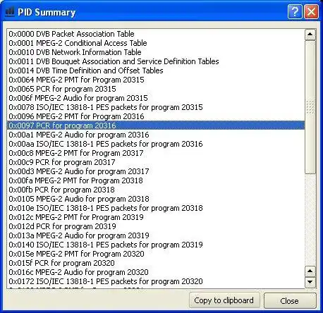 Download web tool or web app DVB Analyzer