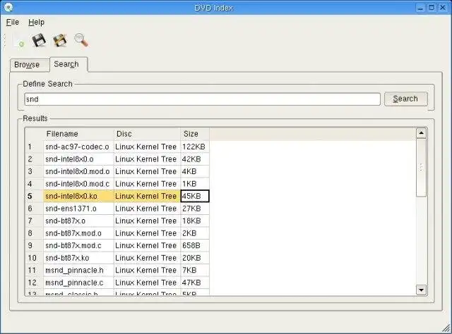 Download web tool or web app dvdindex