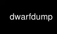 Run dwarfdump in OnWorks free hosting provider over Ubuntu Online, Fedora Online, Windows online emulator or MAC OS online emulator