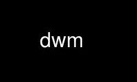 Voer dwm uit in de gratis hostingprovider van OnWorks via Ubuntu Online, Fedora Online, Windows online emulator of MAC OS online emulator