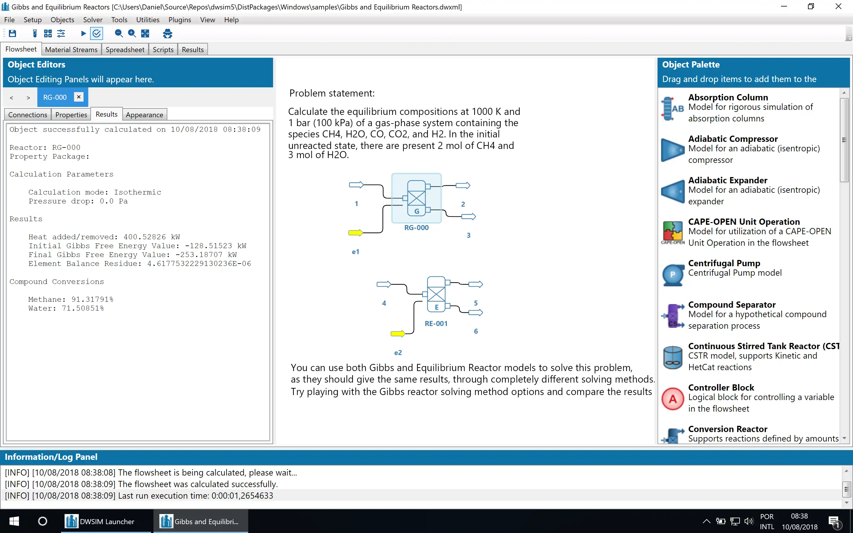 Télécharger l'outil Web ou l'application Web DWSIM - Open Source Process Simulator