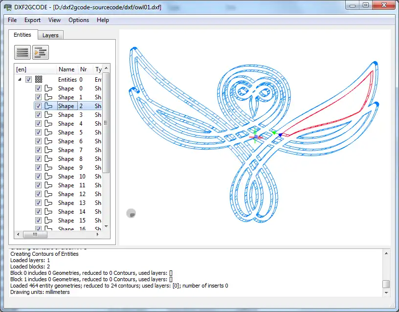 Muat turun alat web atau apl web dxf2gcode