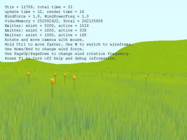 Download web tool or web app DynamicGrass.Heightmap to run in Windows online over Linux online