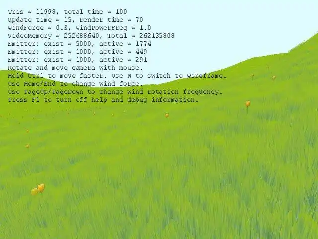 Web ツールまたは Web アプリ DynamicGrass.Heightmap をダウンロードして、Linux オンライン上で Windows オンラインで実行します