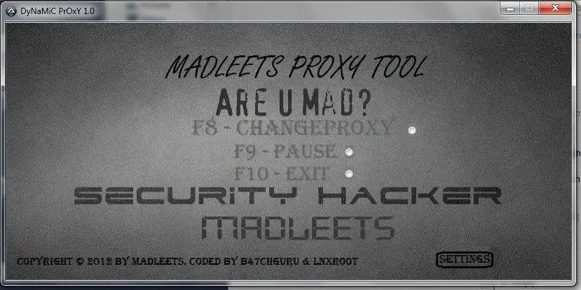 Download web tool or web app Dynamic Proxy