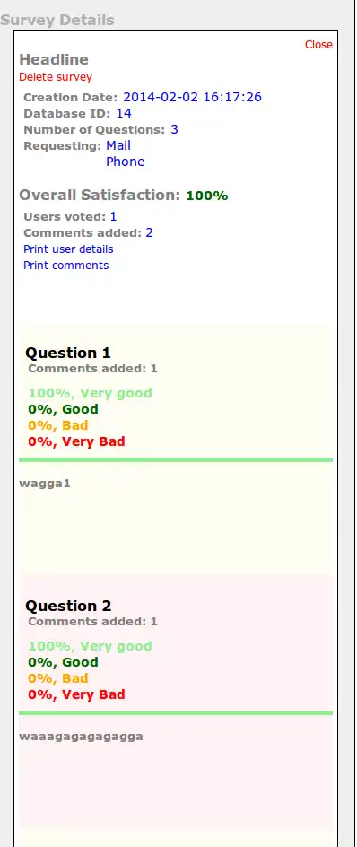 Mag-download ng web tool o web app Dynamic Survey