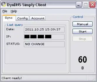 Download web tool or web app DynDNS Simply Client