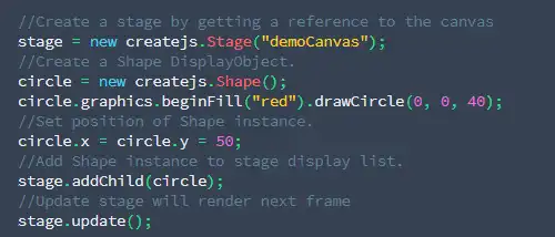 Baixe a ferramenta da web ou o aplicativo da web EaselJS