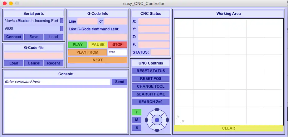Download web tool or web app Easy CNC to run in Linux online
