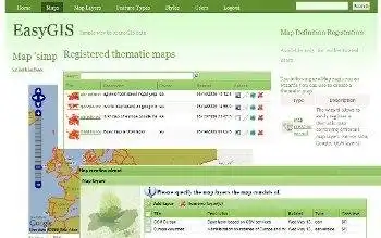 Mag-download ng web tool o web app na EasyGIS