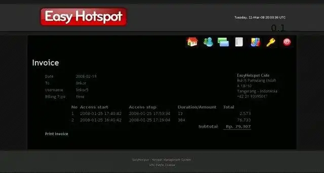 Загрузите веб-инструмент или веб-приложение EasyHotspot