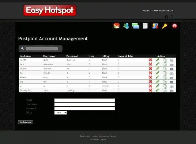 웹 도구 또는 웹 앱 Easy-HotSpot 다운로드