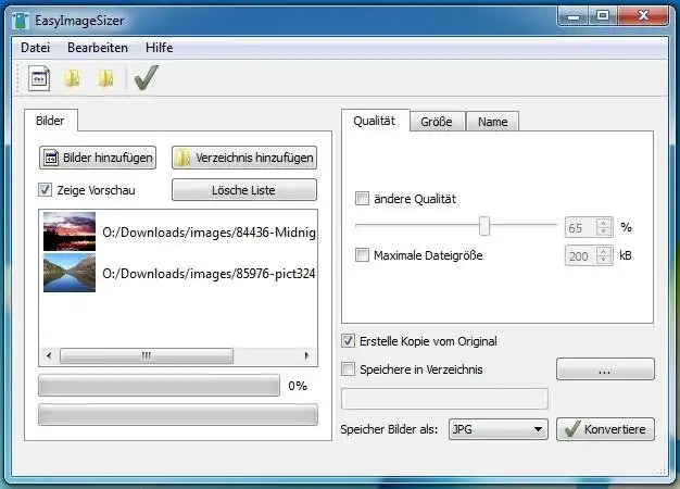 Download web tool or web app EasyImageSizer