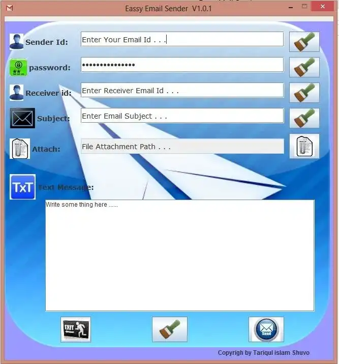 Download web tool or web app Easy Mail Sender