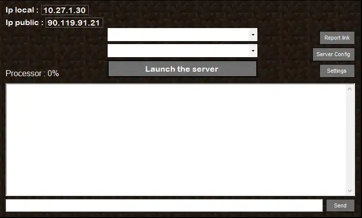 Download web tool or web app EASYMINESERVER