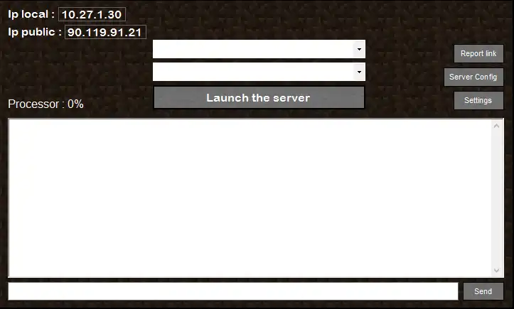 Download web tool or web app EASYMINESERVER to run in Windows online over Linux online