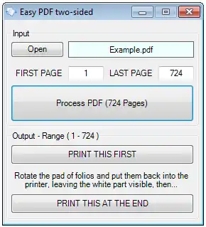 Загрузите веб-инструмент или веб-приложение Easy PDF Two Sided